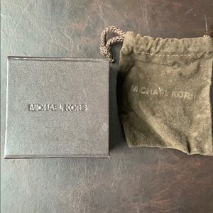 Michael Kor Authentic Jewelry box & jewelry bag.